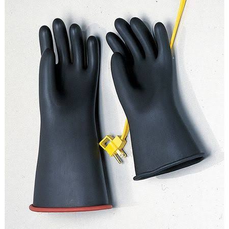 Electrical Gloves Class 0 Black Sz 10 Q940