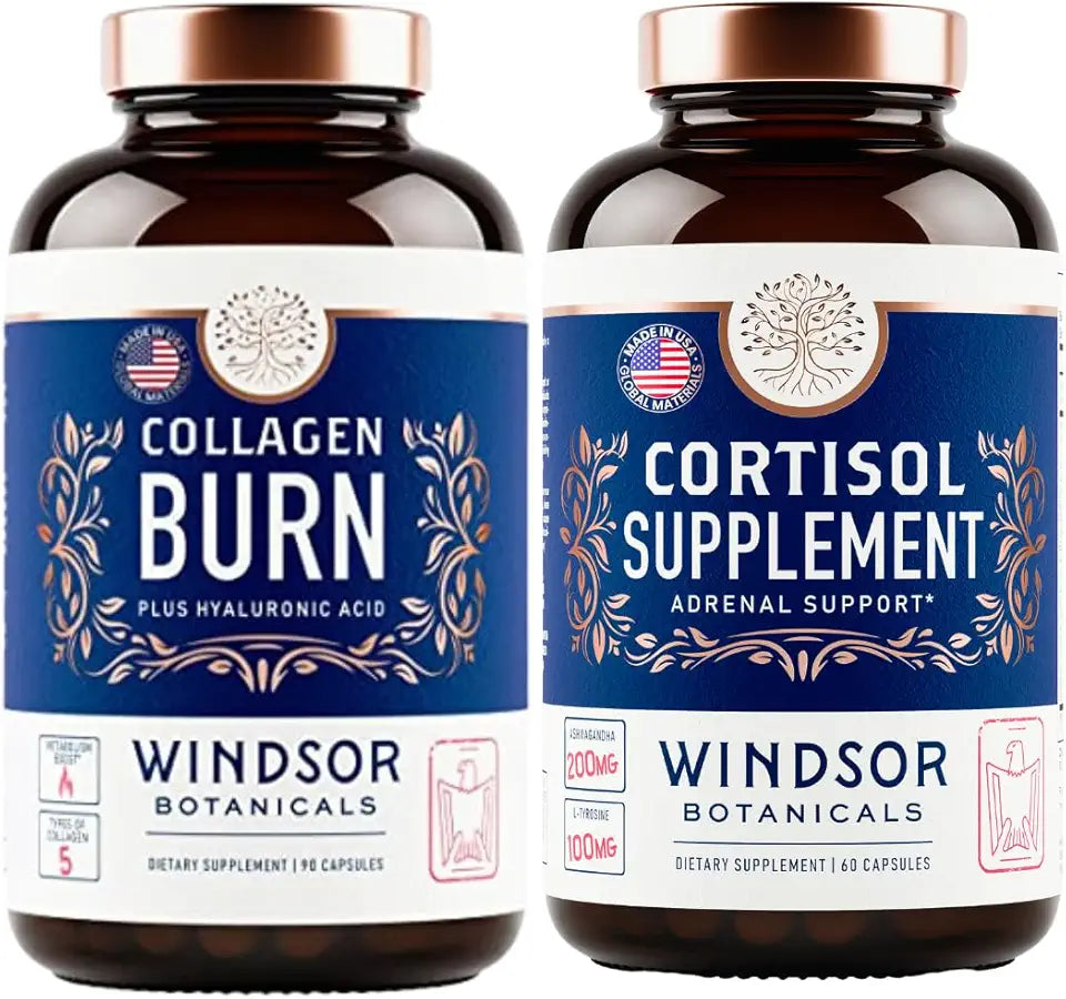 Cortisol Blocker and Multi Collagen Burn Bundle F7709