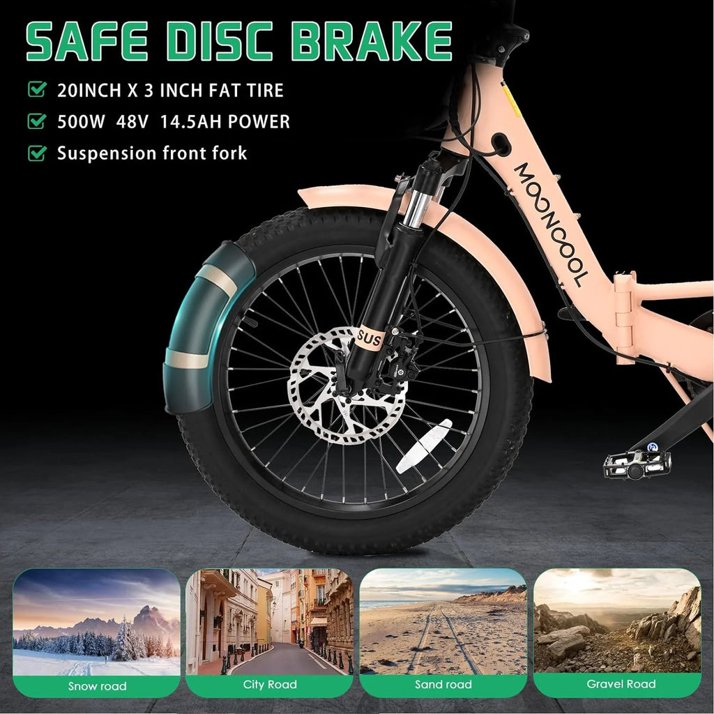 24/26 Electric Tricycle 350W 36V 7 Speeds with Large Basket C34440