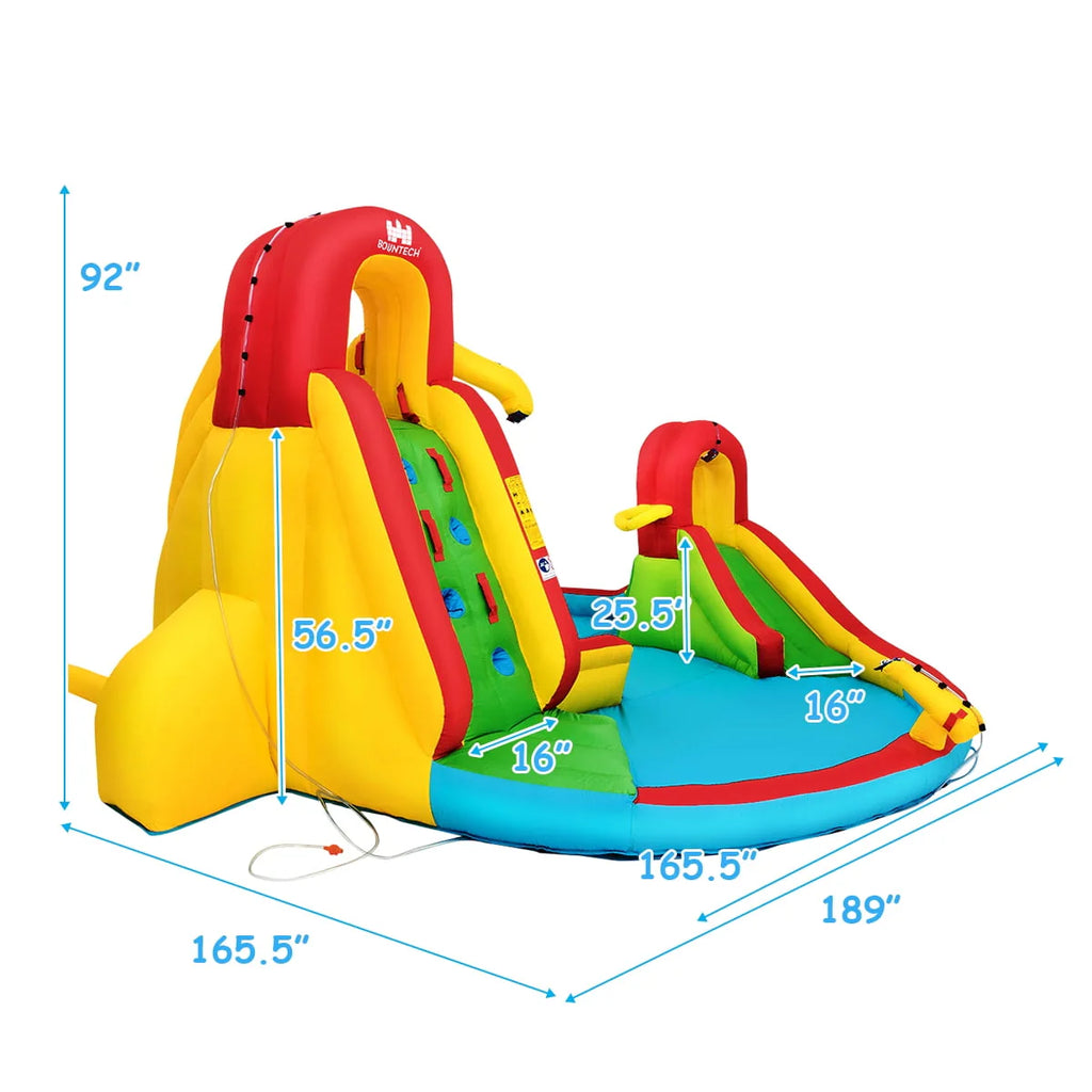 Inflatable Kids Water Slide Park with Splash Pool F480
