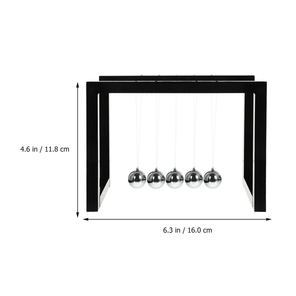 Black Swinging Balls Desk Gadget M80701