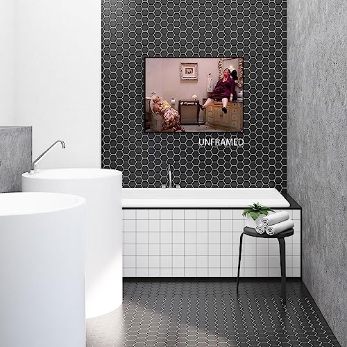 Black White Bathroom Canvas Wall Art Prints 12x16in Unframed S14440