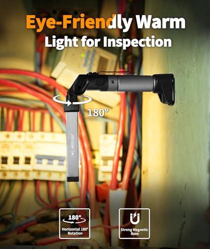 2200 mAh Rechargeable 800 Lumens Magnetic Work Light Q79033