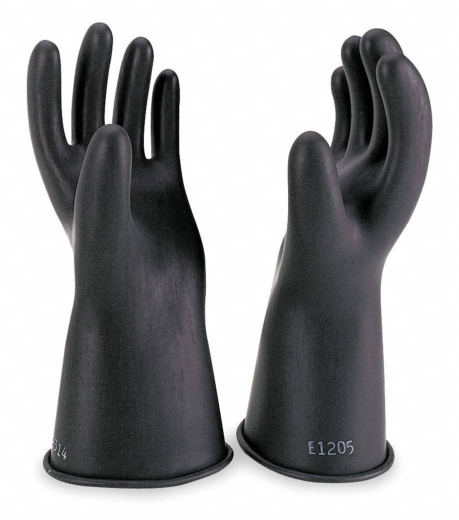Electrical Gloves Class 0 Black Sz 10 Q940