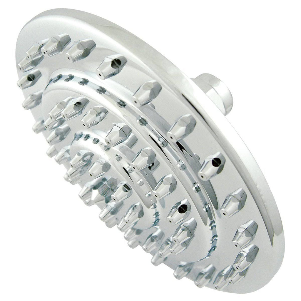 Chrome & Polished Brass Three-Tier Shower Head C6062