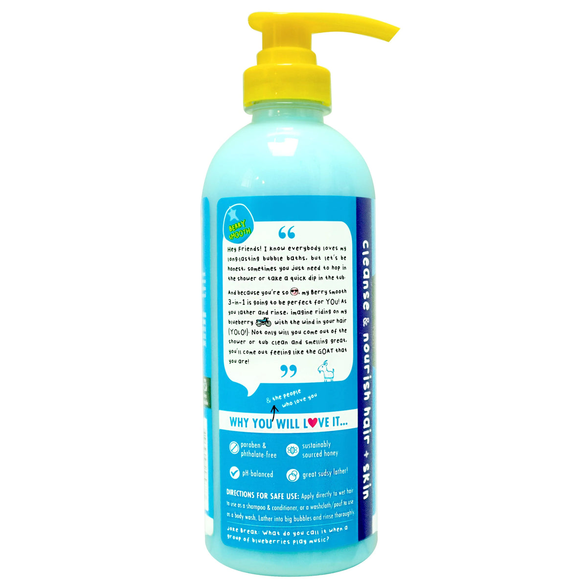 3in1 Body Wash, Shampoo & Conditioner, 20 fl oz Z6741