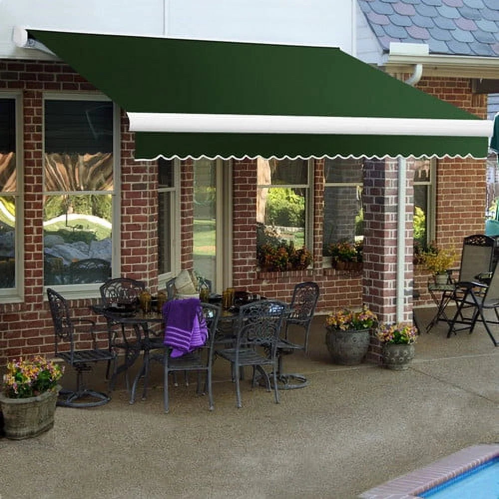 Motorized Retractable Awning with Remote K6944