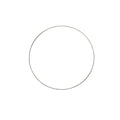 Gold Metal Wire Floral Hoop 19 in O457