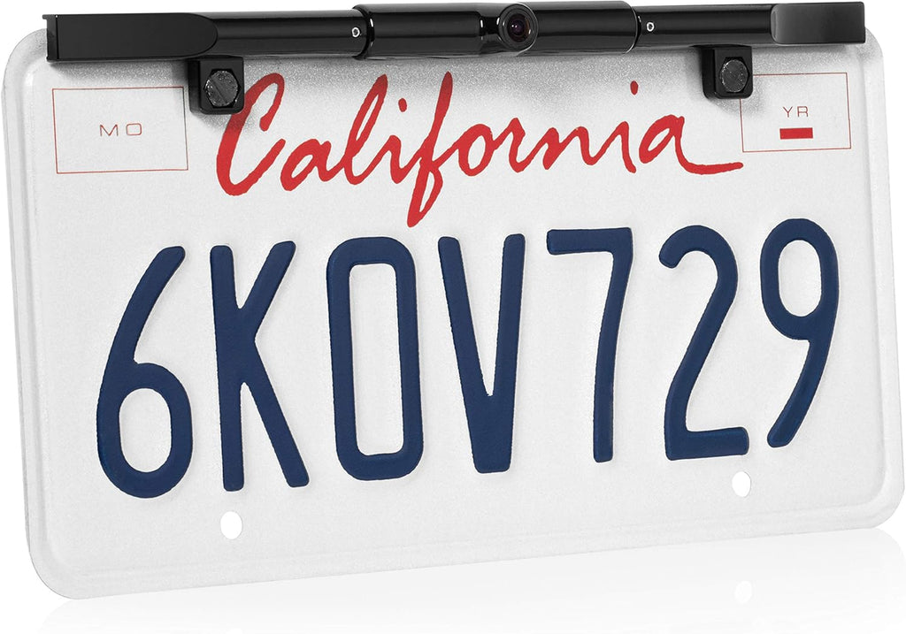 Black License Plate Camera Pack of 2 K8760