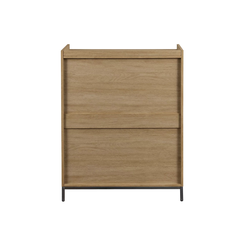 Contemporary 2-Door Accent Cabinet R9301