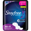 Ultra Thin Overnight Pads With Wings, 40 Ct Q247