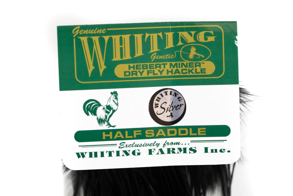 Hackle 1/2 Saddle - Dark Gray Dun W222197
