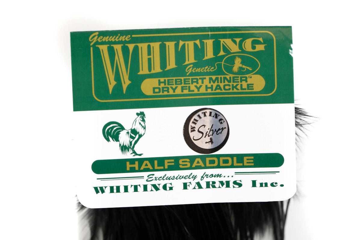 Hackle 1/2 Saddle - Dark Gray Dun W222197