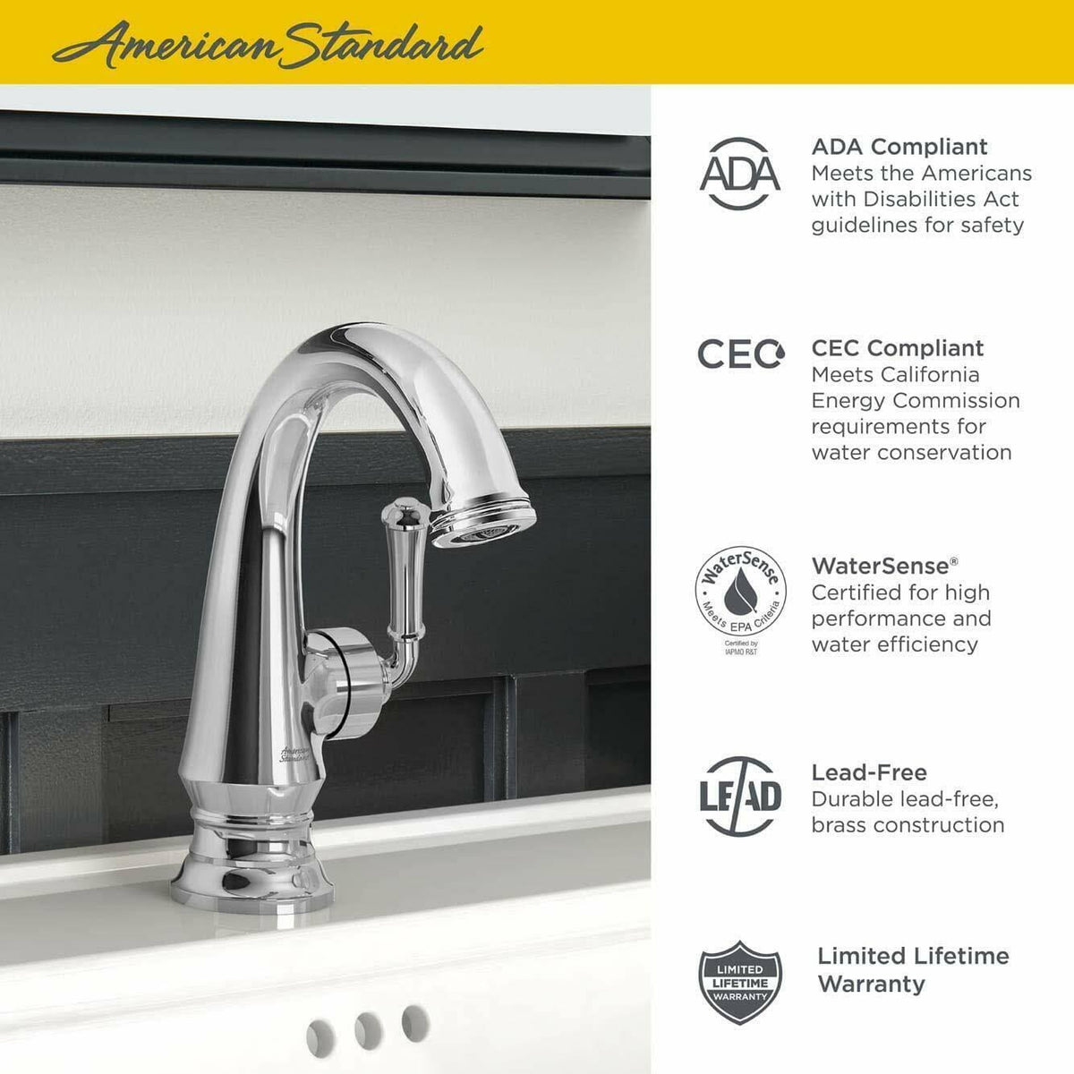 Chrome Bathroom Faucet I160
