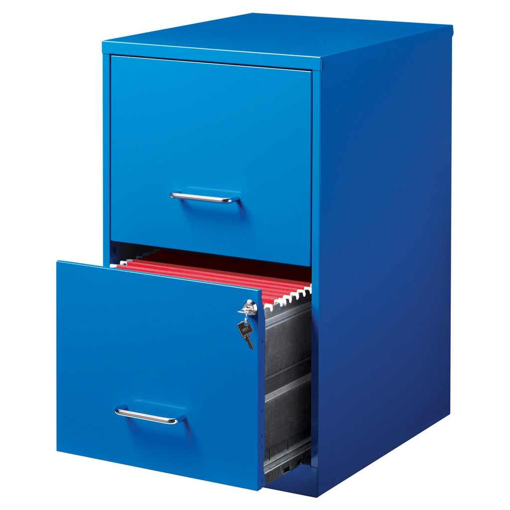 2 Drawer Blue File Cabinet P654856