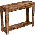 Brown Reclaimed Wood Console Table V868