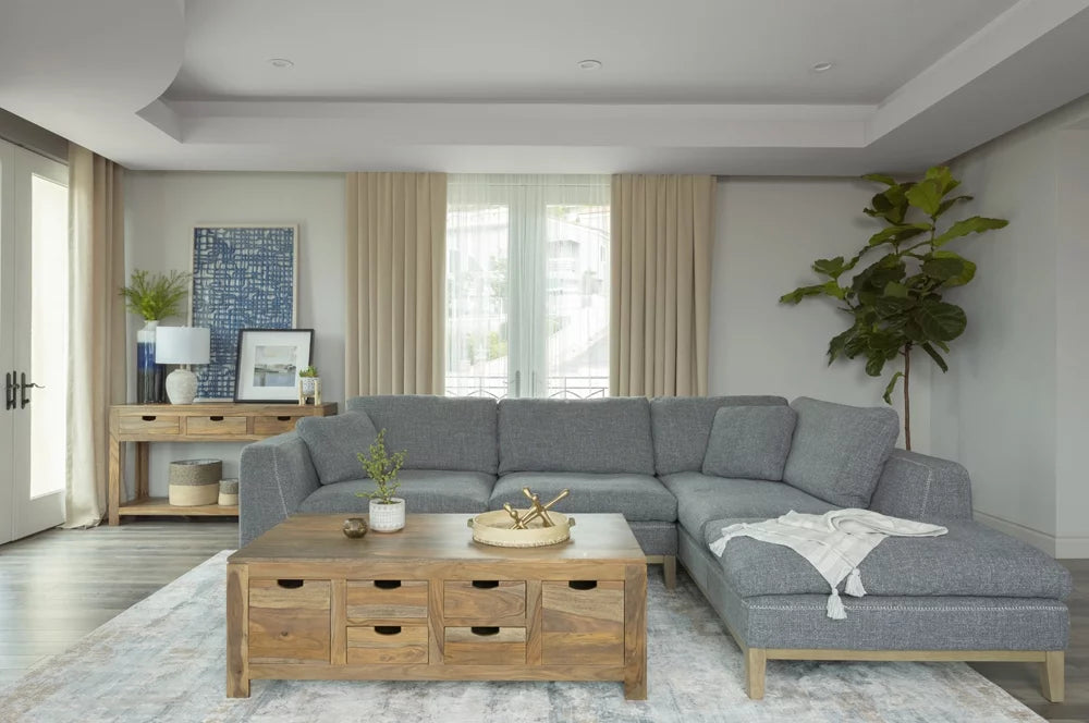 Grey Modular Sectional E69978