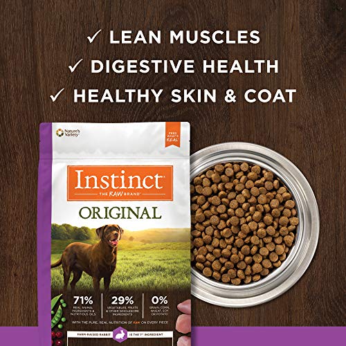 20 lb. Grain Free Dry Dog Food with Real Rabbit O485