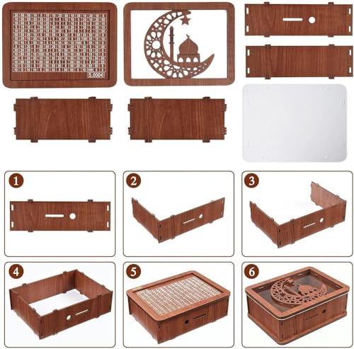 Wooden Money Box Piggy Bank K532088