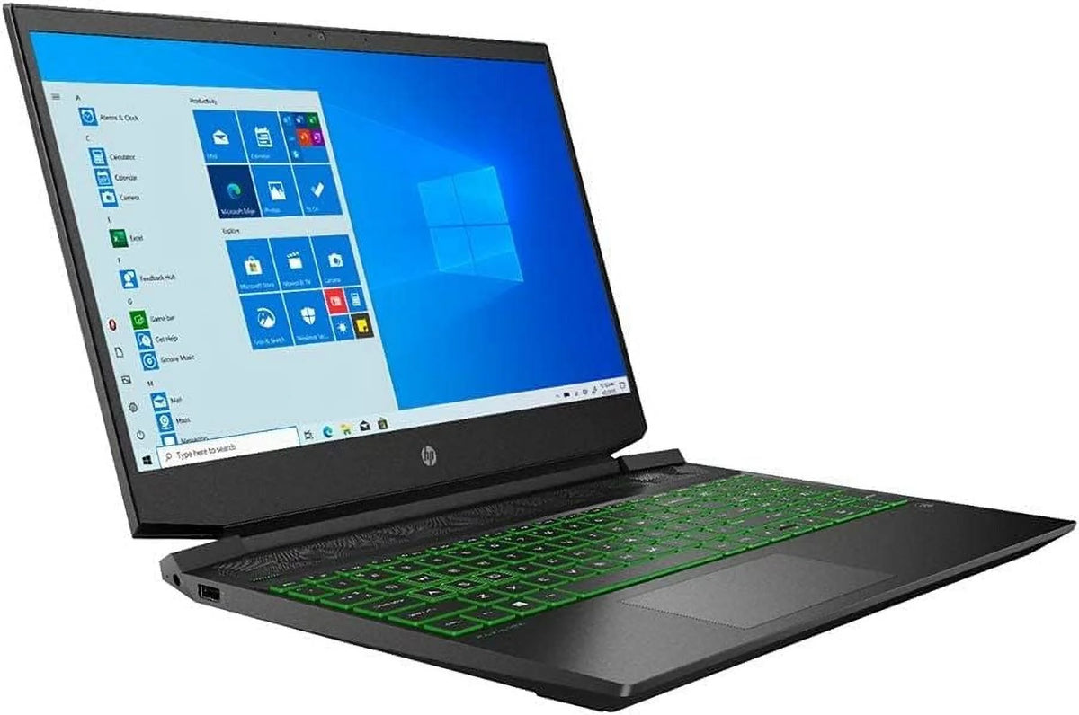 15.6" FHD Gaming Laptop, AMD Ryzen 5-4600H, 32GB RAM, 1TB HDD+1TB SSD, GeForce GTX 1650, Black V5033
