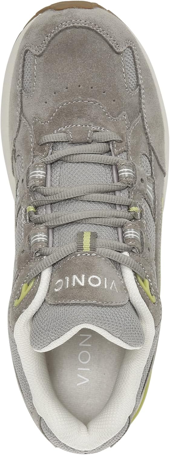 Women’s Classic Walker Comfort Sneaker Stone Suede 5 Medium X660