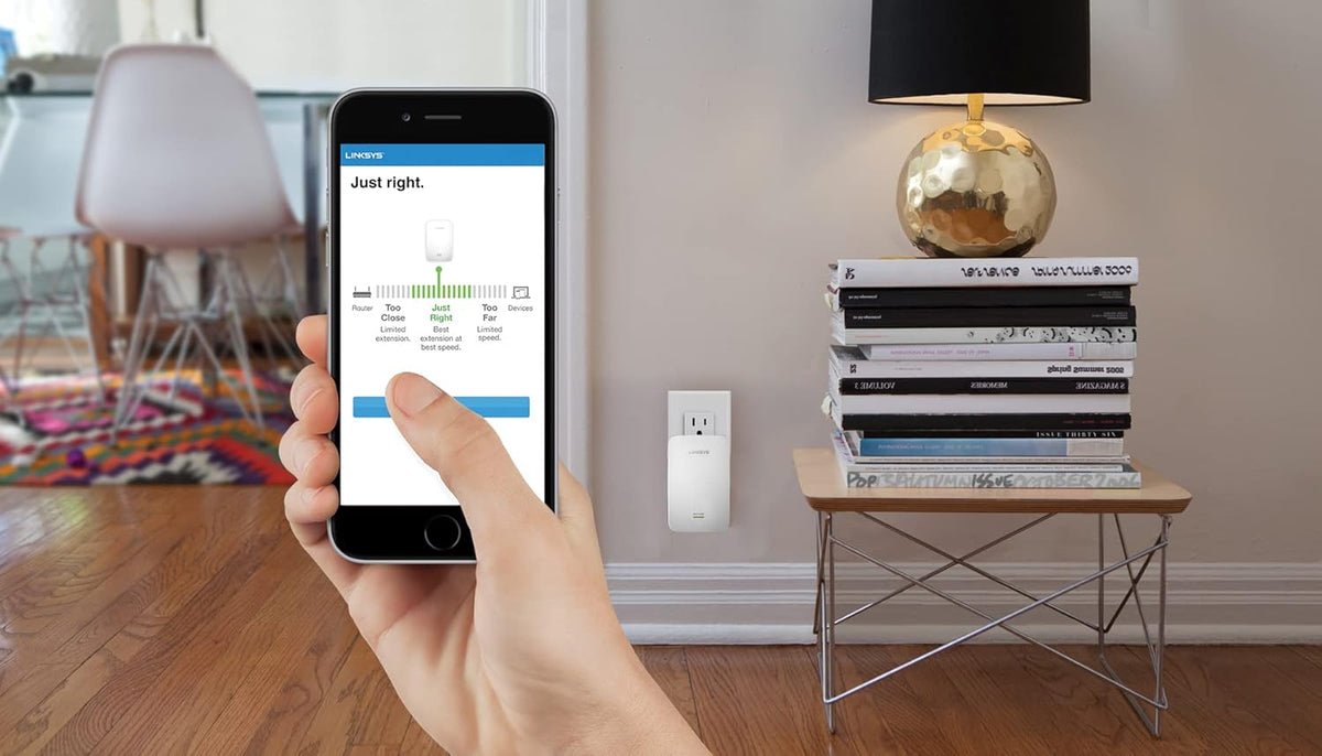 WiFi Extender, Dual-Band Booster, 2,500 Sq. ft Coverage, AC1900 1.9Gbps, Pack of 2 E571