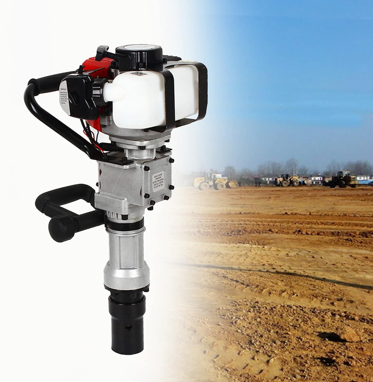 52CC Gasoline Engine Portable Pile Driver F422