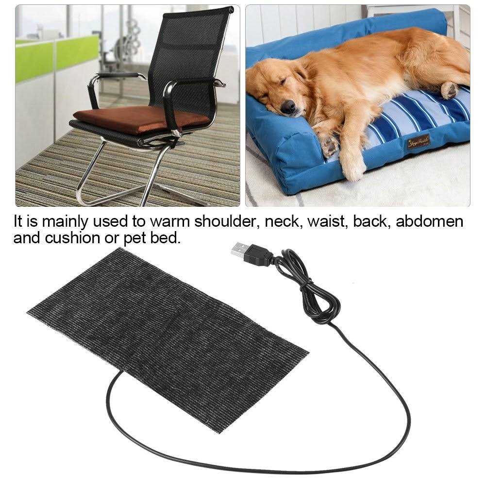 USB Heating Pad Carbon Fiber Heating Mat B9531