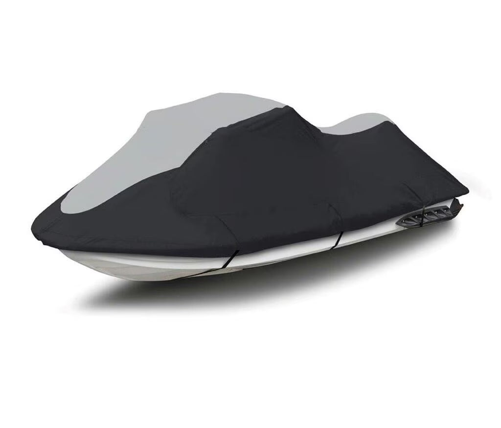 600D Jet Ski Cover Black/Grey 3 Seater 126" C917