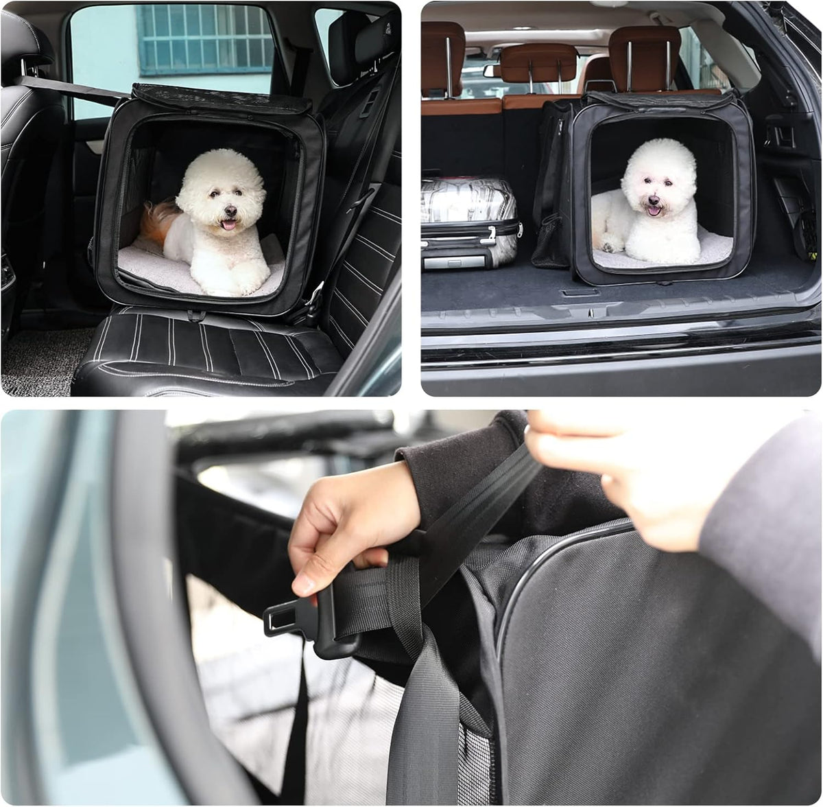 Folding Playpen Case Car Animal Training Bag for Dogs J9934