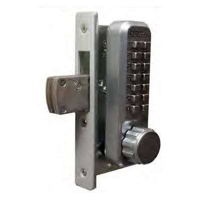 Mechanical Keyless Narrow Stile Deadbolt with Double Sided Combination I22506