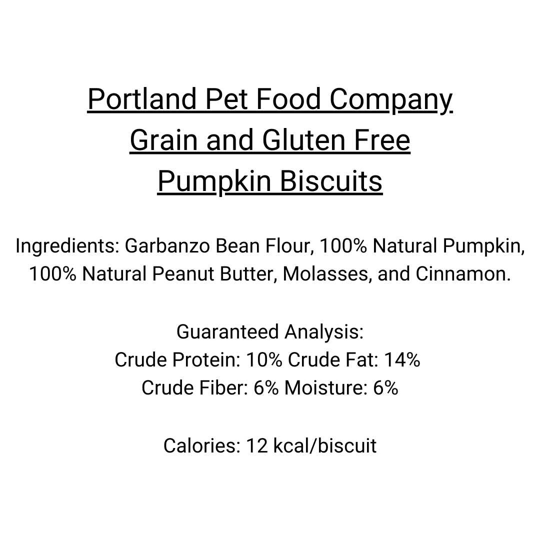 Pumpkin Biscuits Dog Treats E99690