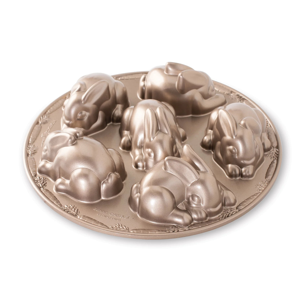 Nonstick Cast Aluminum Cakelet Pan B278367