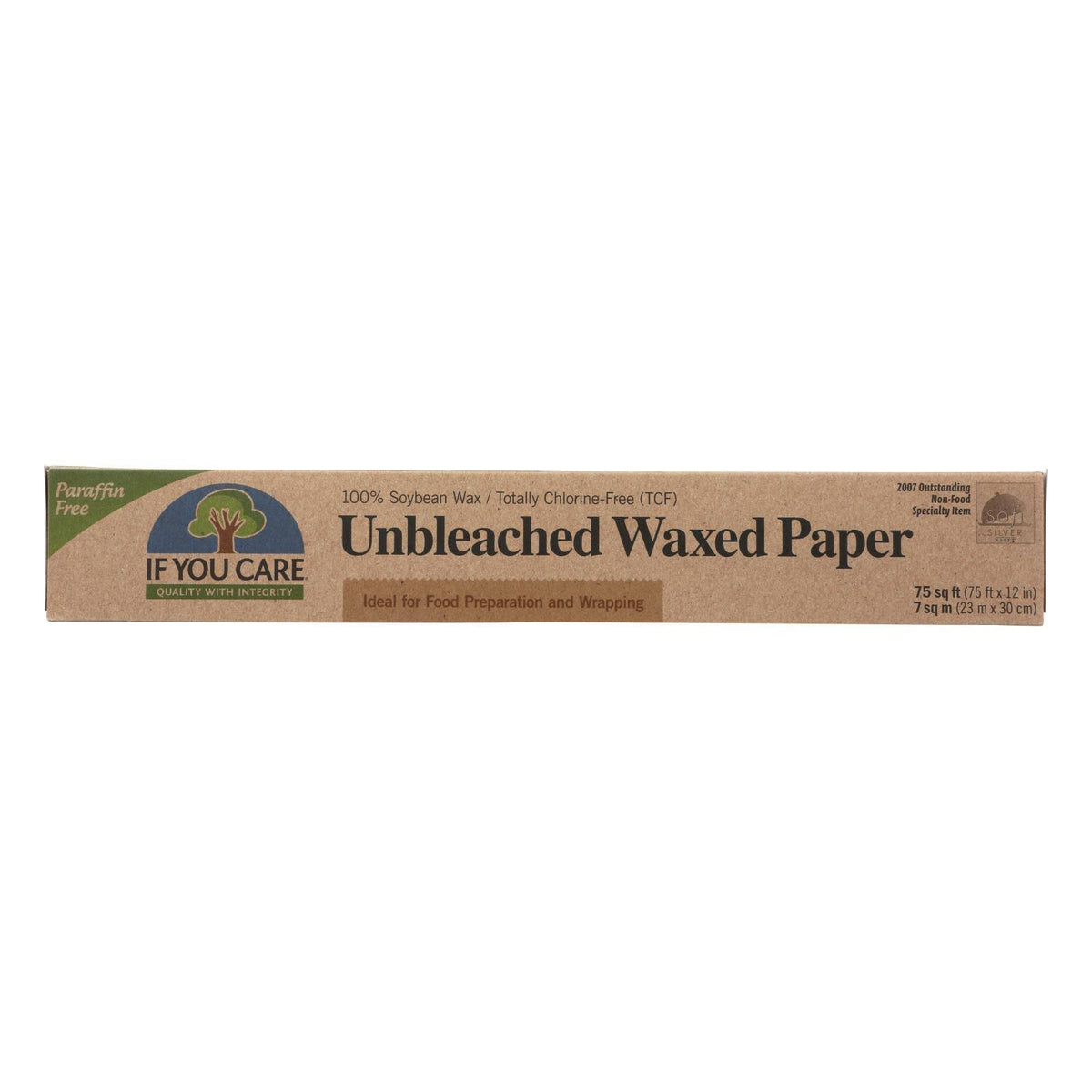 Waxed Paper Natural, Case of 12, 75 Sq. ft. E991