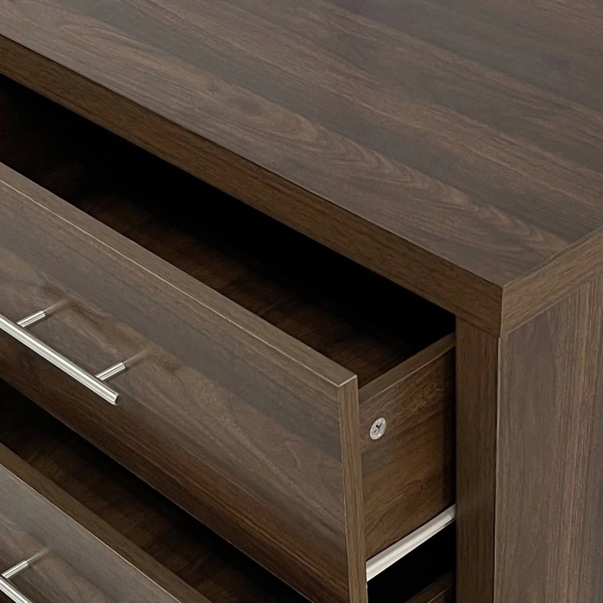 Faux Wood 6 Drawer Double Dresser N5697