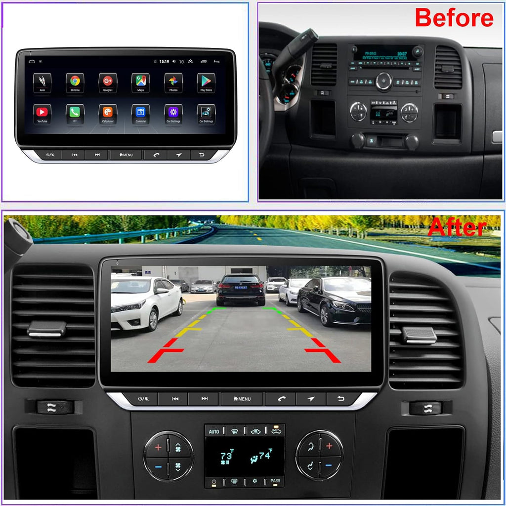 10.1inch 4GB+64GB Wireless Carplay Android Radio Headunit Navigation F67661