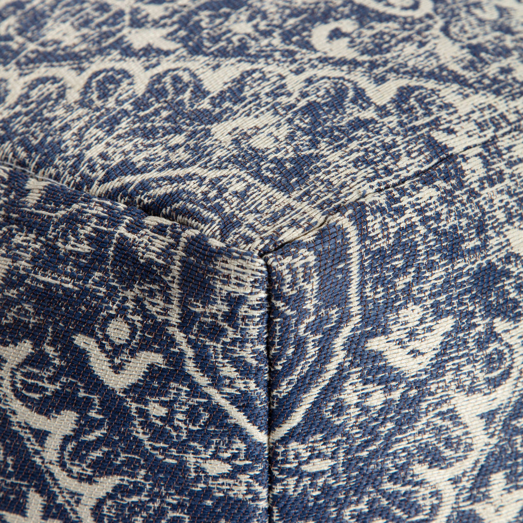 Polyester Square Poufs I50007