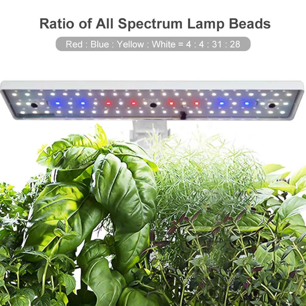 9 Pods Hydroponic Growing System with Grow Lights G5841