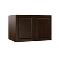 Espresso Brown Wall Bridge Kitchen Cabinet J2793