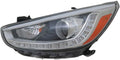 Hyundai Accent Headlight Assembly 2014 2015 2016 2017 Driver Side Projector LED J983