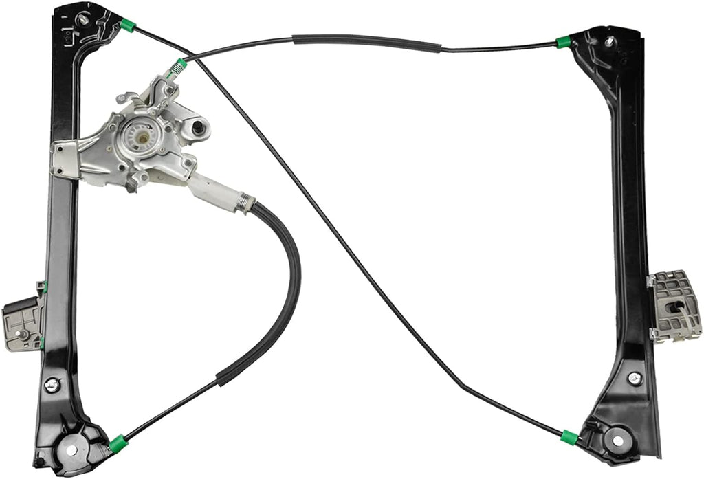 Power Window Regulator without Motor Front Right Passenger Side Pack of 2 J70211