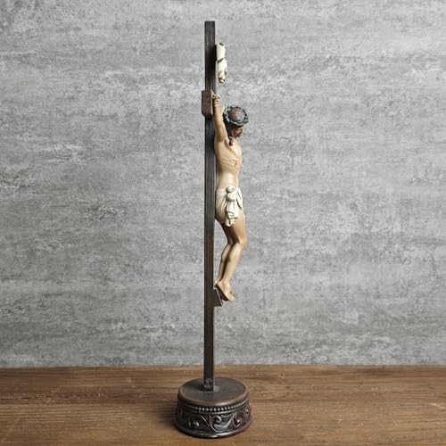 24" H Catholic Crucifix Wall Cross X91207