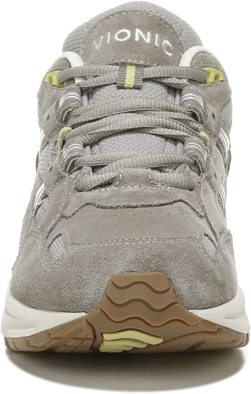 Women’s Classic Walker Comfort Sneaker Stone Suede 5 Medium X660