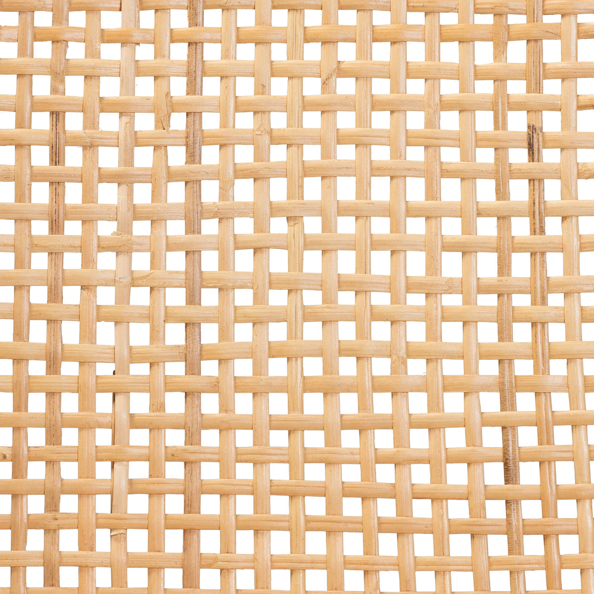 Walnut Brown Wood and Natural Rattan 2-Piece Dining Chair Set T93011