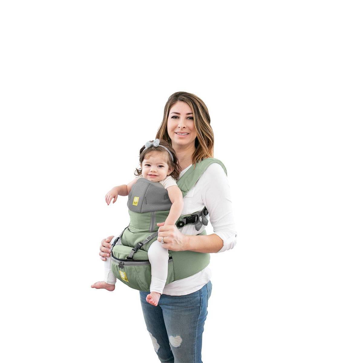 Sage Baby Carrier with Structured Seat Insert Z941