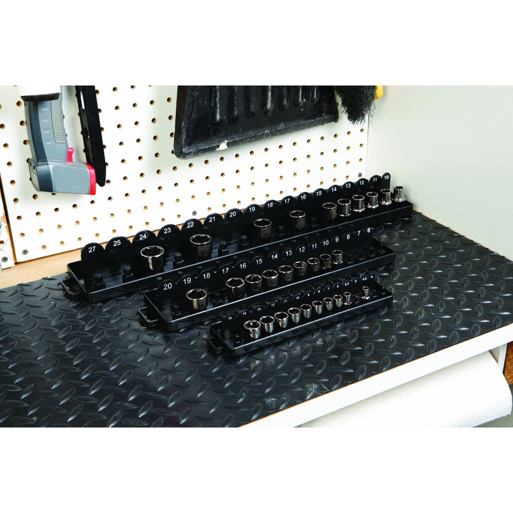 3 Piece Metric Socket Tray Organizer J9973