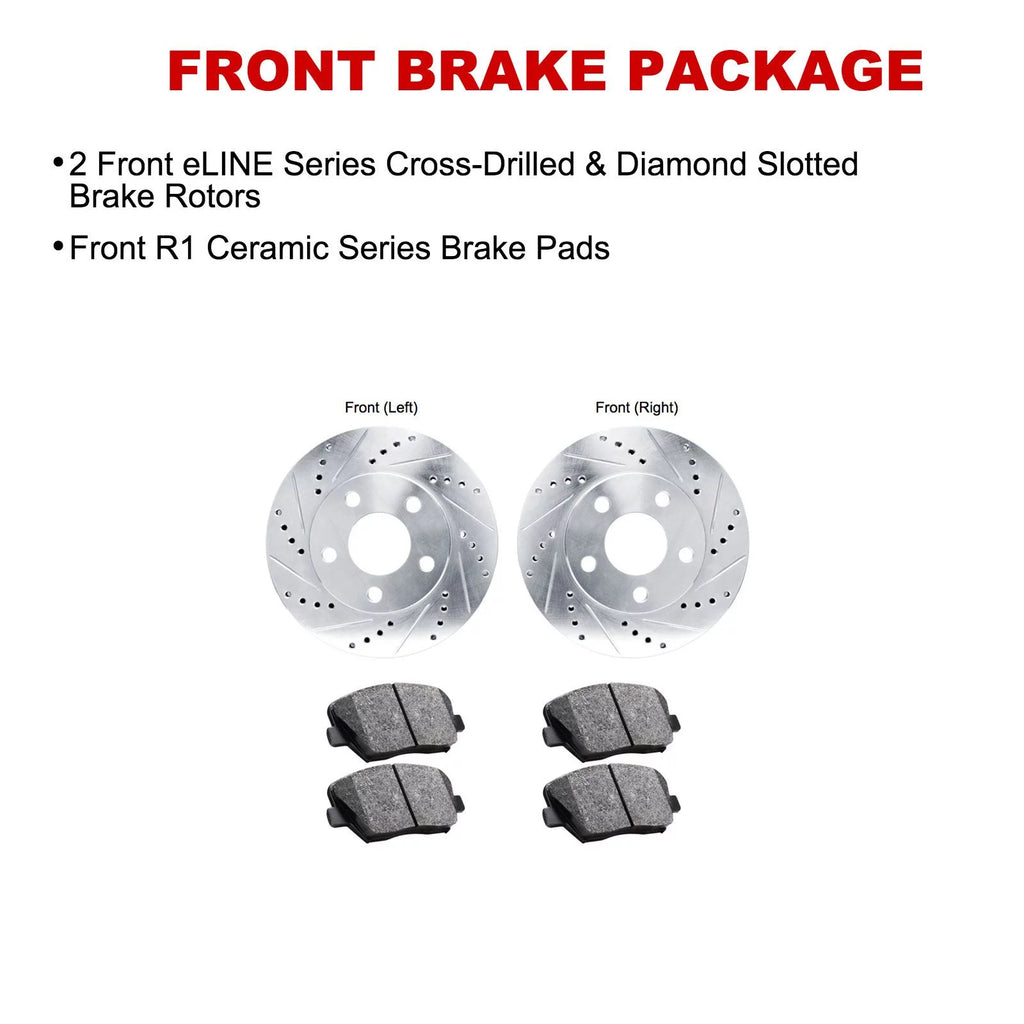 Silver Brake Rotor with Ceramic Y5313