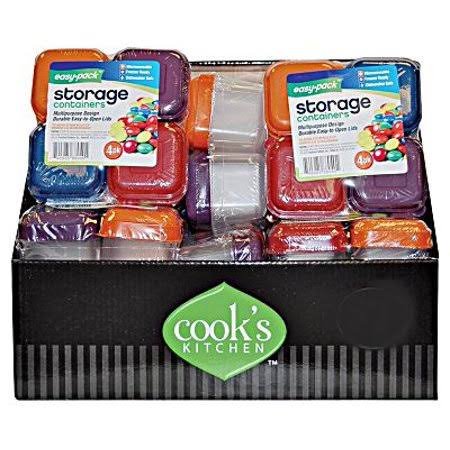 Minicontainer 4pk Assorted Colors (Case of 24) I989
