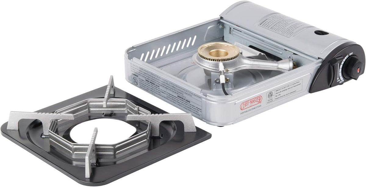 Portable Butane Stove with 4 Fuel Canisters W7080