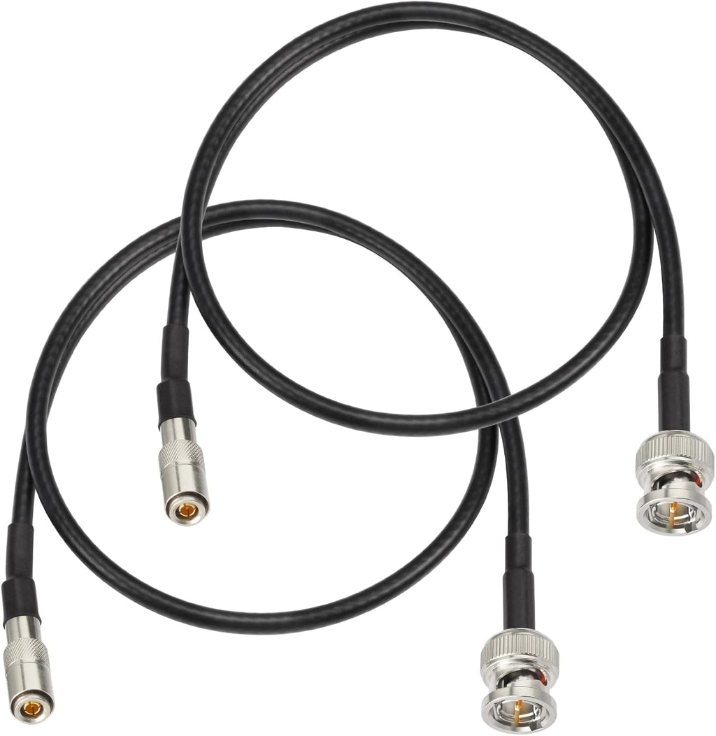 HD SDI Cable BNC Cable, DIN 1.0/2.3 to BNC Male Cable, 15ft, Pack of 2 E51029